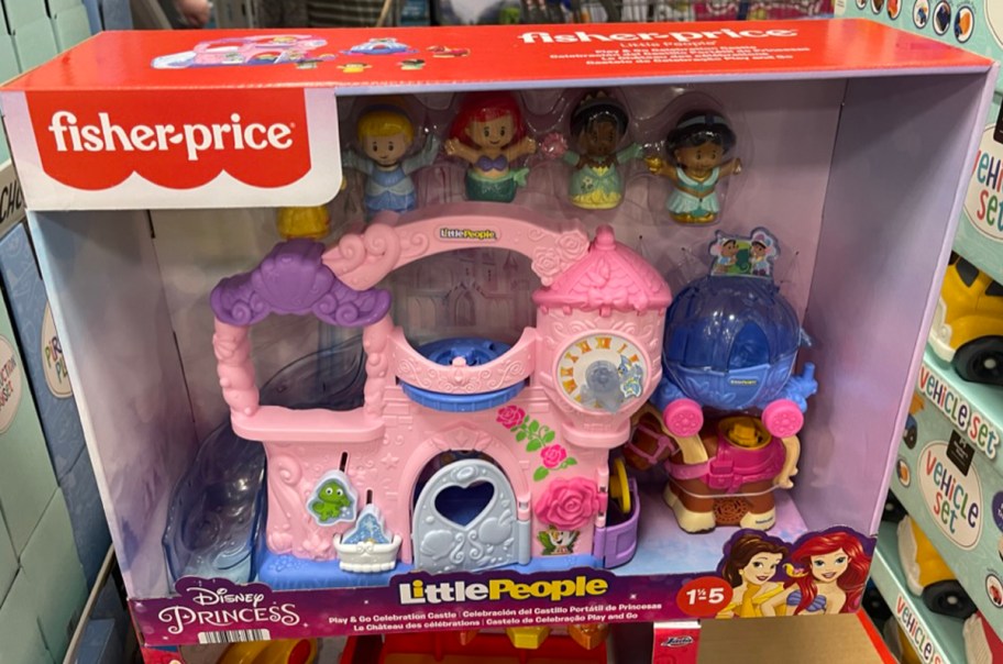 Fisher-Price Little People Disney Princess Castle Bundle