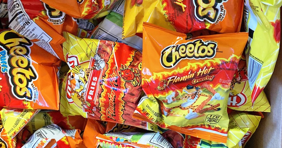 Frito Lay Flamin’ Hot 40-Count Variety Pack Just $15 Shipped on Amazon