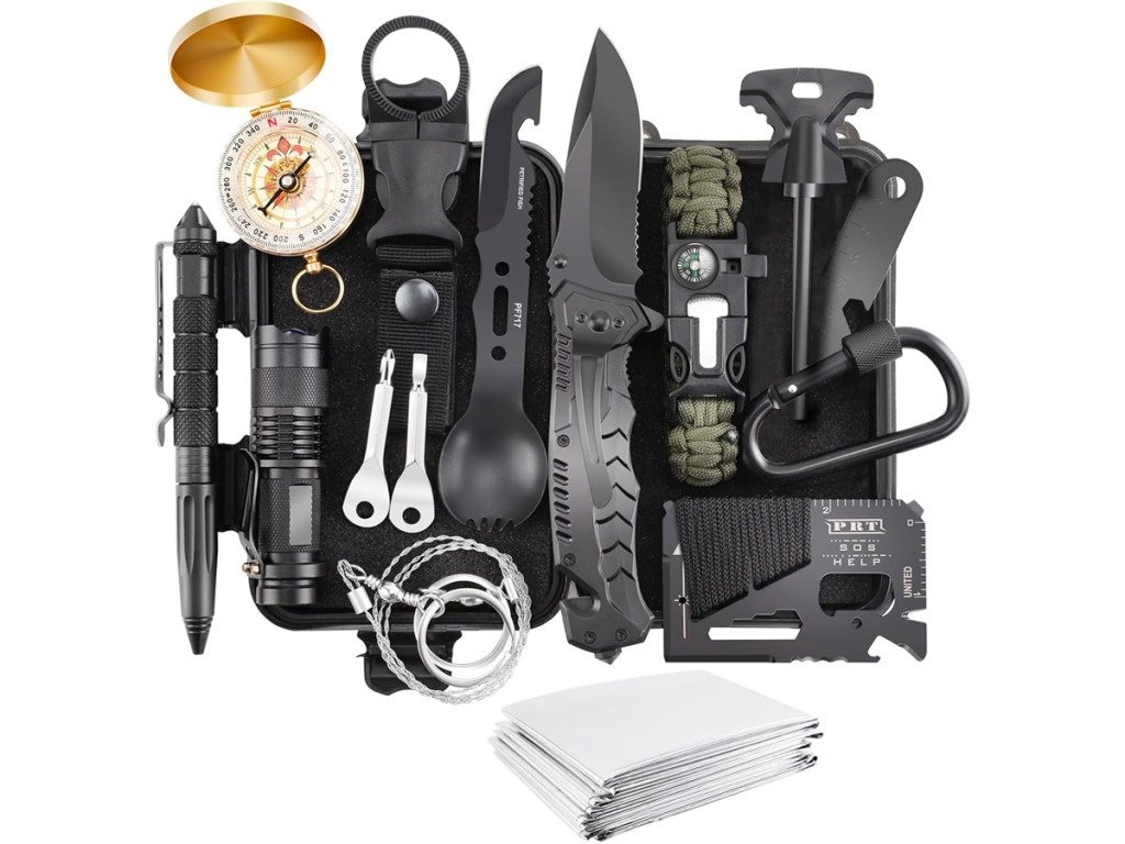 17-in-1 Survival Gear Tool Kit