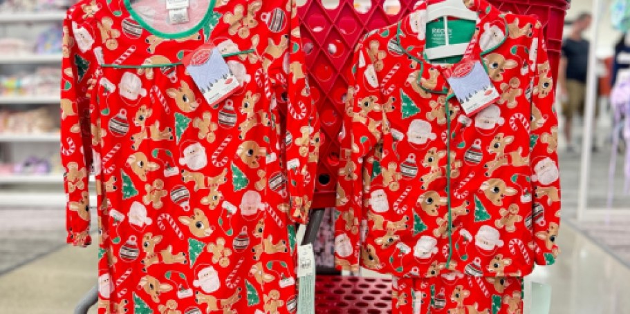 Cozy Up in NEW Rudolph Pajamas at Target – Only $13!