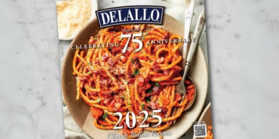 FREE 2025 DeLallo Calendar | Includes 12 Italian-Inspired Recipes!