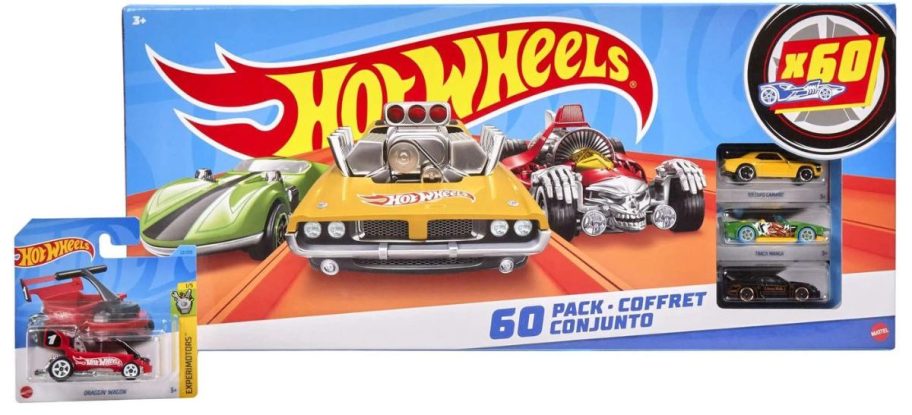 Hot Wheels 60-Piece Vehicle Set stock image