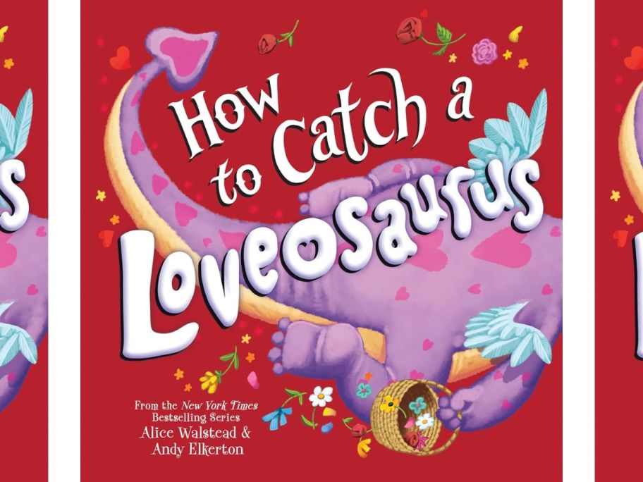 How to Catch a Loveosaurus Book stock image