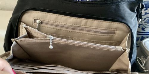 Baggallini Triple Zip Convertible Bag $24.99 Shipped (Converts to Crossbody, Belt Bag, & Clutch!)