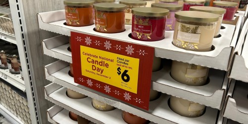 Kroger Candle Day Sale LIVE: Snag Large Jar Candles for ONLY $6 (Yankee Candle, Tuscany, & More)