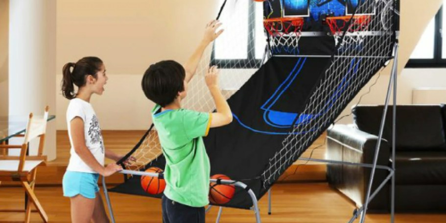 Indoor Sports Arcade Only $69 Shipped on Walmart.online (Reg. $200) | Play Basketball, Football, & Baseball