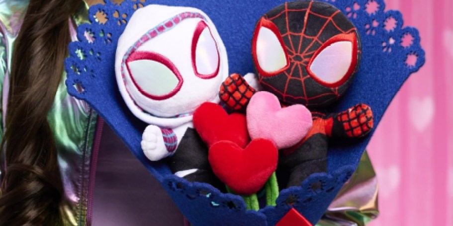 Plush Valentine’s Bouquets Only $17.98 at Walmart | Marvel, Bluey, Star Wars, & More