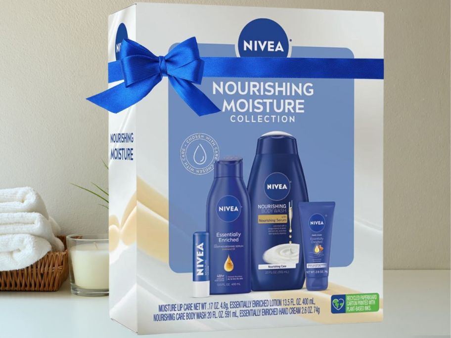 Nivea Nourishing Moisture 4-Piece Gift Set