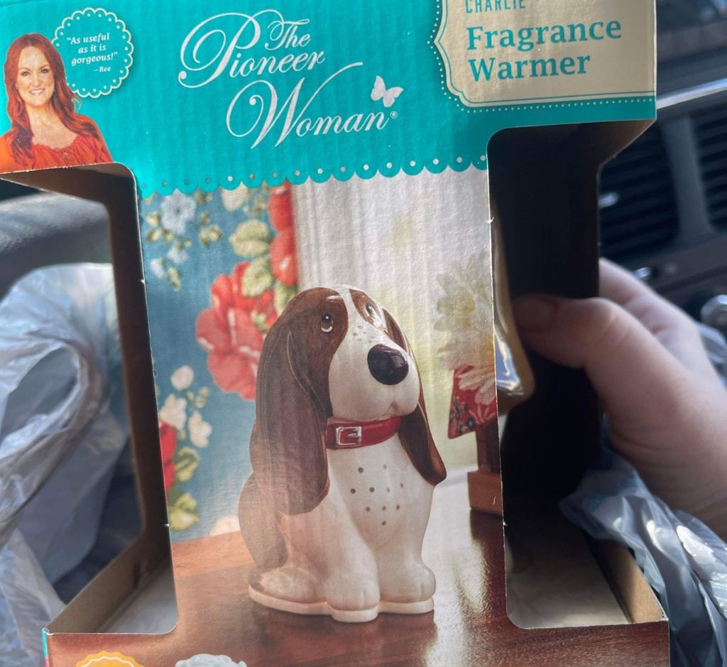 Pioneer woman wax warmer - charlie the basset hound