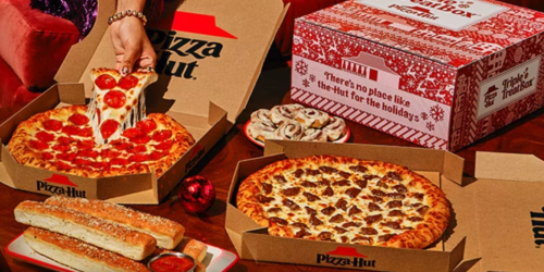 Pizza Hut Triple Treat Holiday-Themed Box is Back