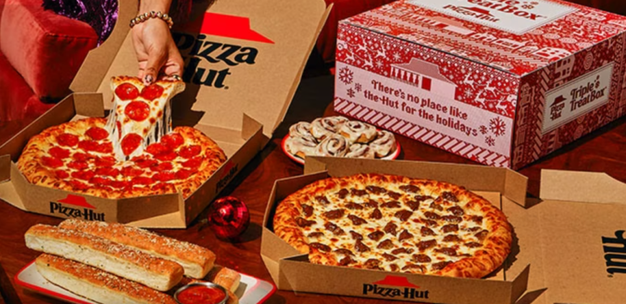 Pizza Hut Triple Treat Box for 2023