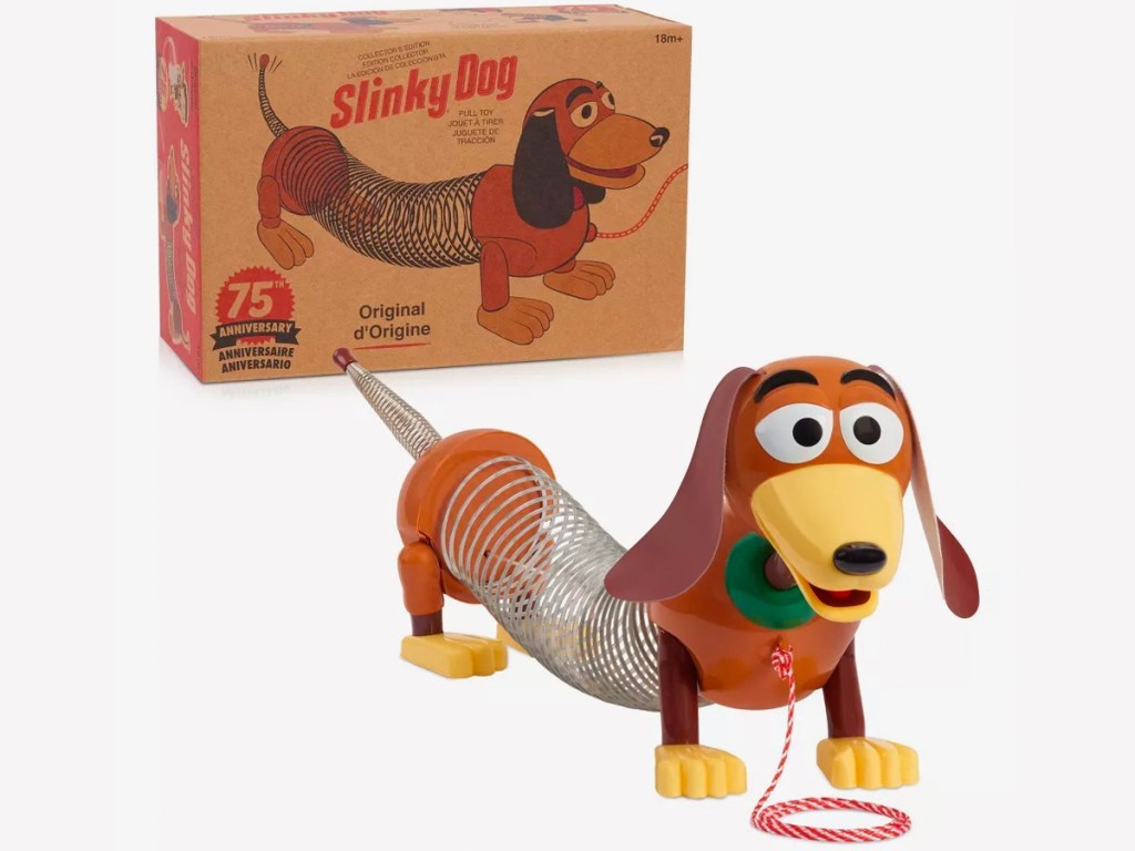 Retro Slinky Dog toy