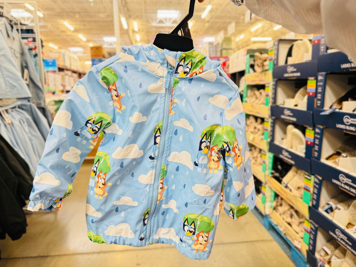 Sam’s Club Bluey, Minnie Mouse or Spider-Man Kids Hooded Rain Jackets Just $16.98!