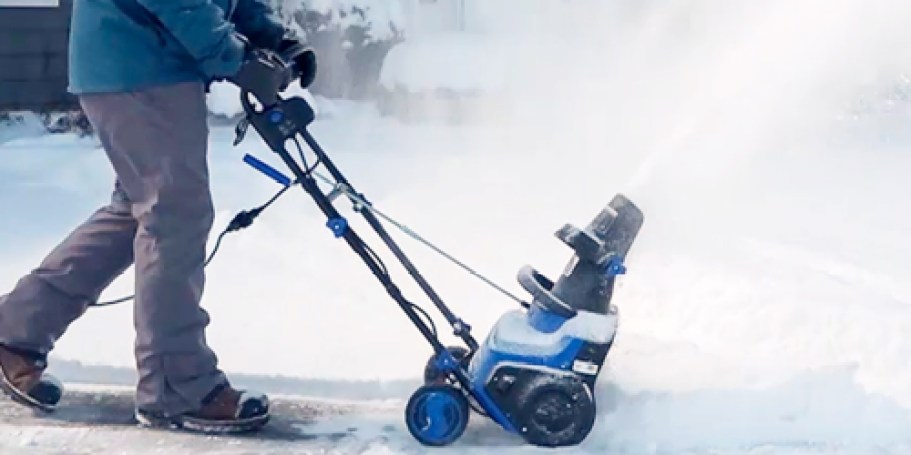 Snow Joe Electric Snow Blower Only $78 Shipped on Walmart.online (Regularly $140)