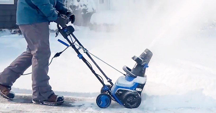 Snow Joe Electric Snow Blower Only $78 Shipped on Walmart.online (Regularly $140)