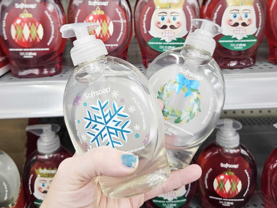 Softsoap Christmas Hand Soaps Just $1 at Walmart