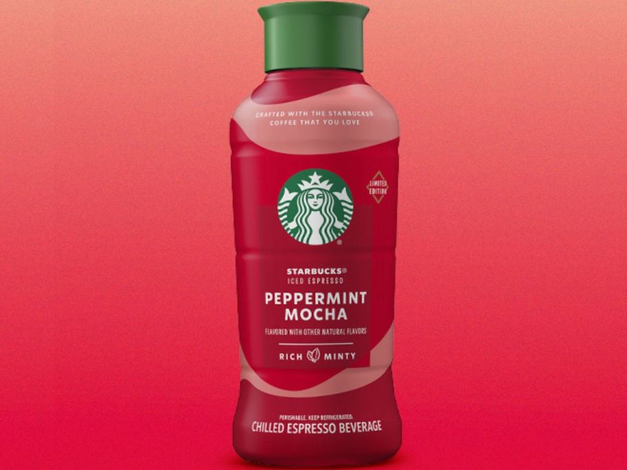 Starbucks Peppermint Mocha Iced Espresso 40oz