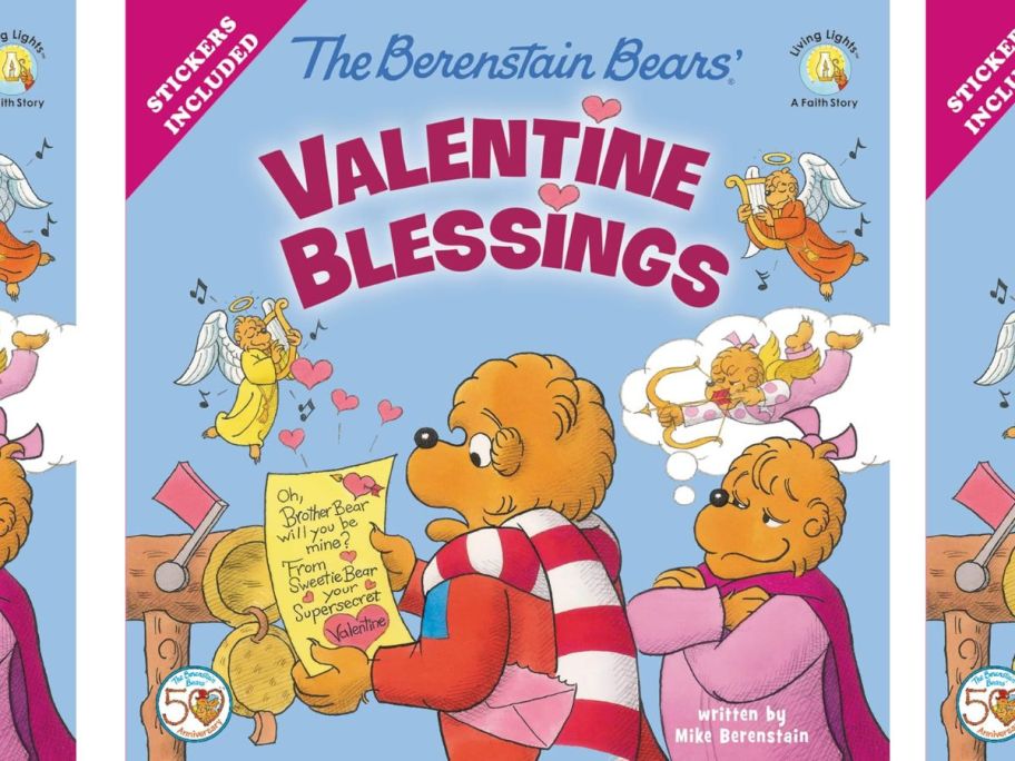 The Berenstain Bears' Valentine Blessings Book stock image