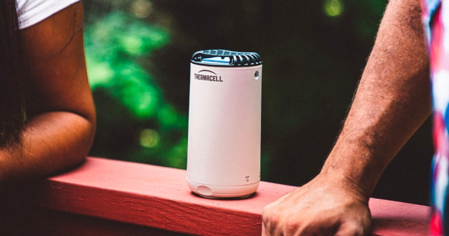 Thermacell Mosquito Repeller Only $14.81 Shipped on Amazon (Say Bye to Backyard Bugs!)