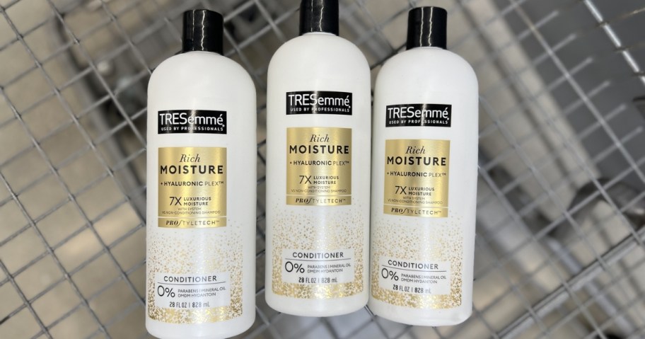 TRESemmé Moisture Rich Conditioner 28oz Bottles 3-Pack