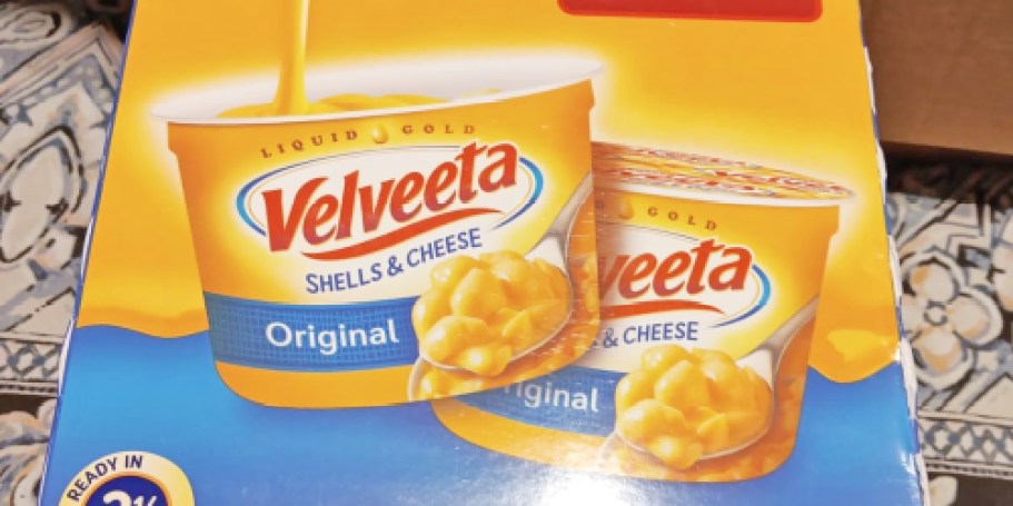 Velveeta Shells & Cheese Microwavable Cups 8-Pack Just $4.92 Shipped on Amazon