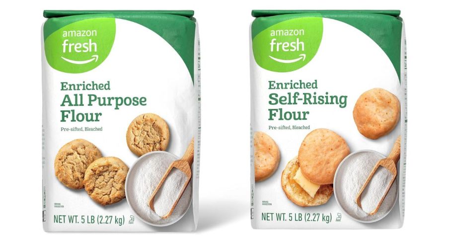 amazon fresh flour stock images