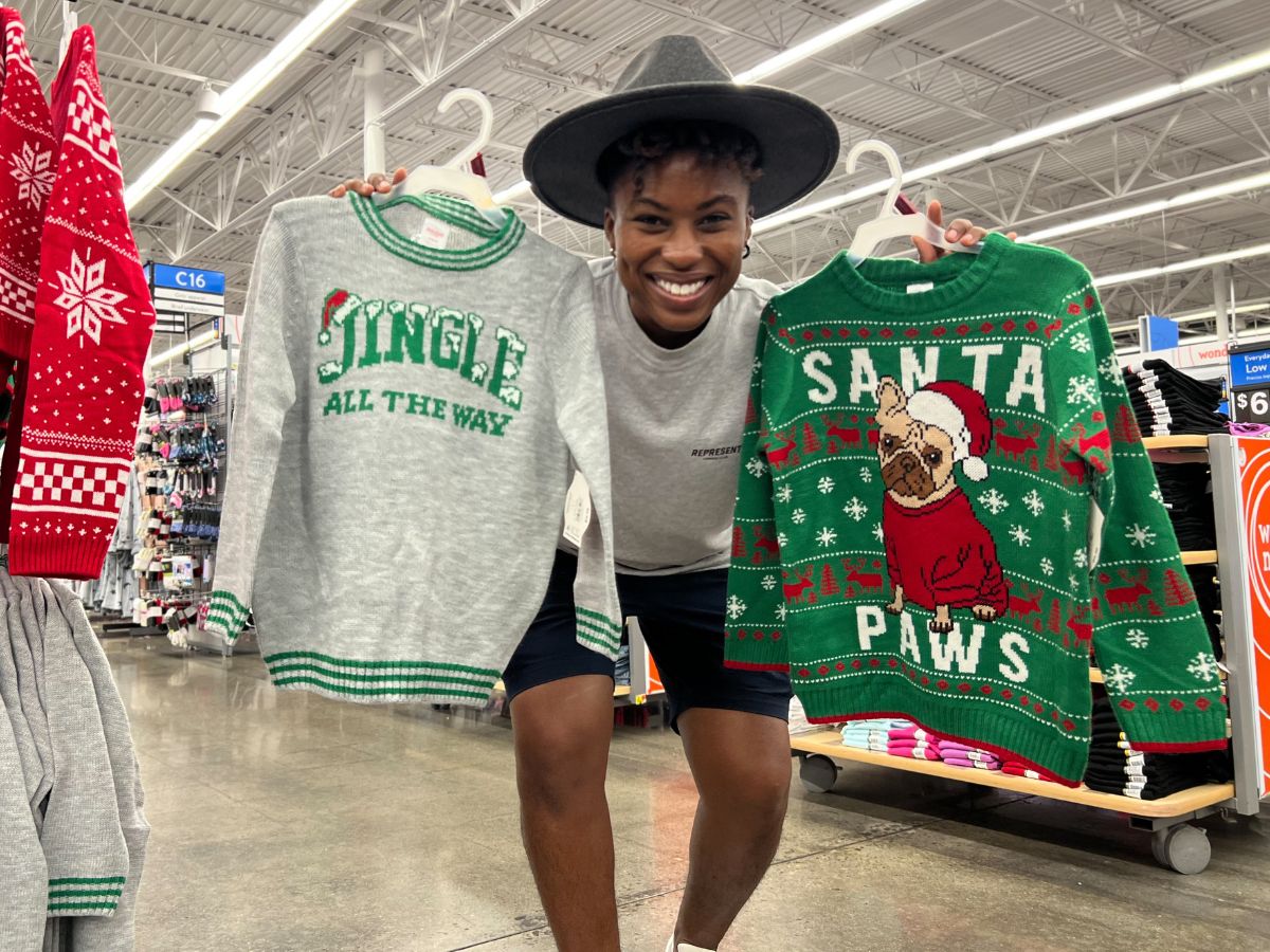 RUUUNNNN! Kids Christmas Sweaters Possibly Only $2 on Walmart.online