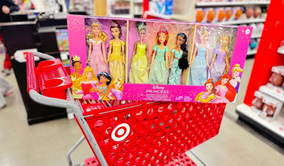 50% Off Disney Toys at Target | Princess Doll Gift Set Only $38.49 Shipped (Just $5.50 Each!)