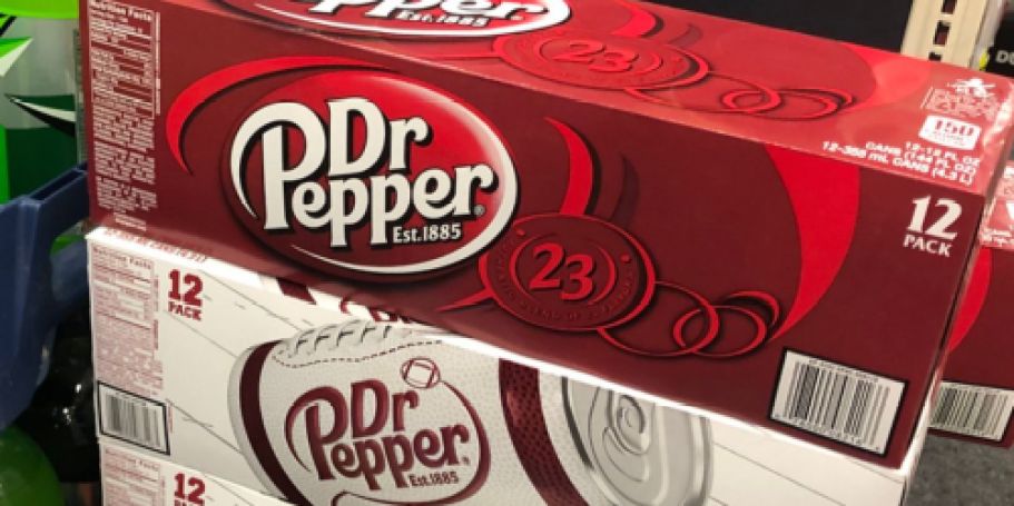 THREE Dr Pepper 12-Packs Only $14.81 Shipped on Amazon – Just $4.94 Each