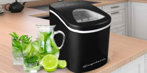 Frigidaire Retro Countertop Ice Maker Only $58 Shipped on Walmart.online (Makes Chewable Ice)