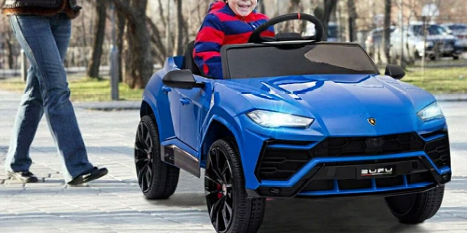 Lamborghini Ride-On Toy w/ Parental Remote Only $159.99 Shipped on Walmart.online (Regularly $370)