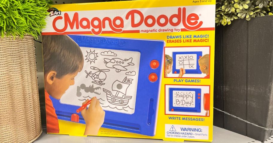 Cra-Z-Art Retro MagnaDoodle box on store shelf