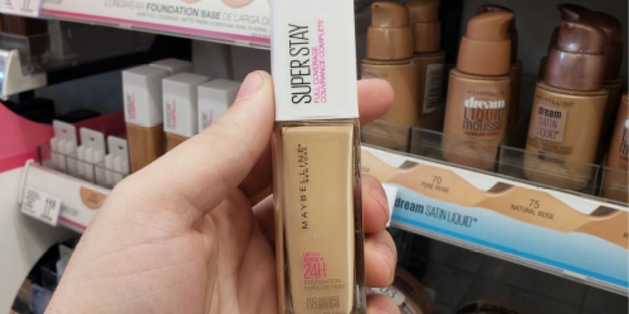 WOW! Score TWO Maybelline Foundations or Lipsticks for FREE on Walgreens.online