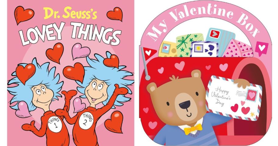 valentine's children's book stock images