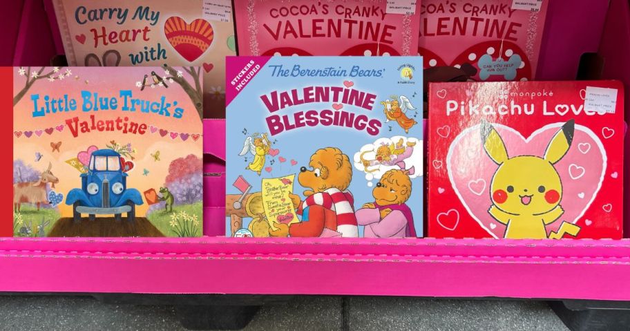 valentine's children's books in store