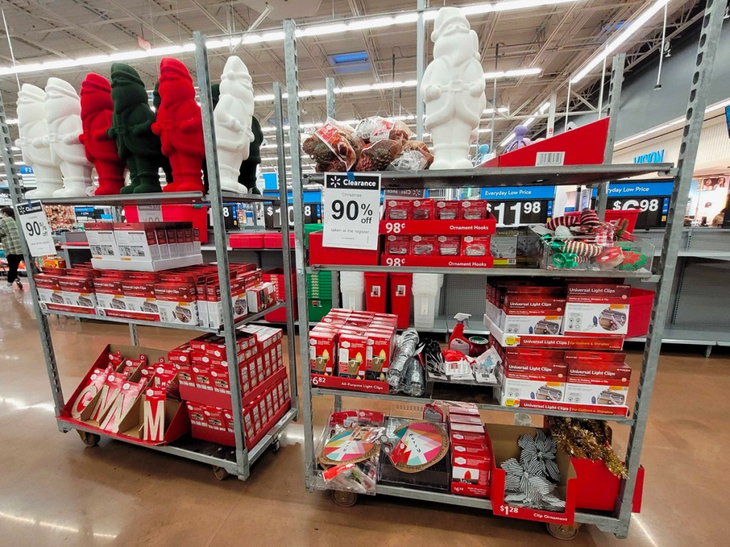 90% off Christmas Clearance at Walmart 