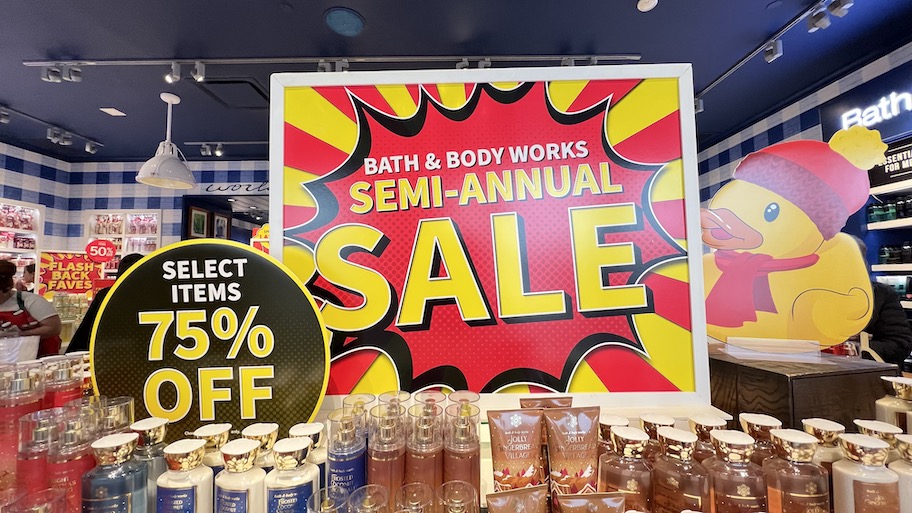 Bath & Body Works Semi-Annual Sale Ends TONIGHT | Full-Size Body Care JUST $3.73!