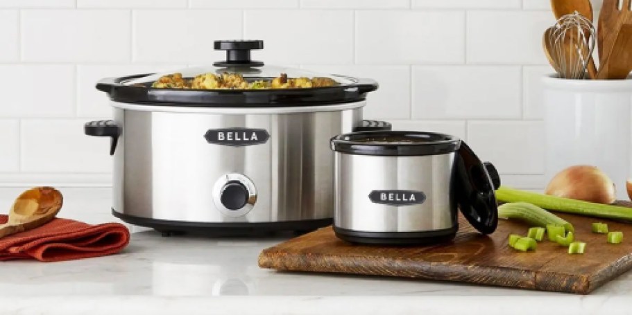 Bella Slow Cooker & Mini Dipper Set Just $19.99 Shipped on BestBuy.online (Reg. $50)