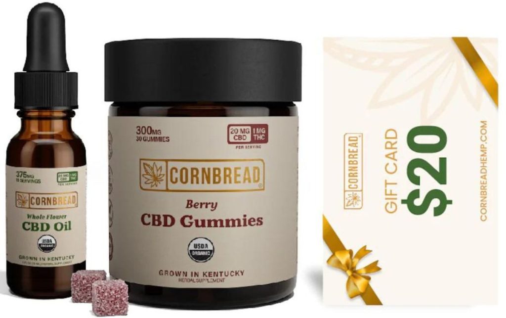 Cornbread Hemp CBD Beginner's Bundle