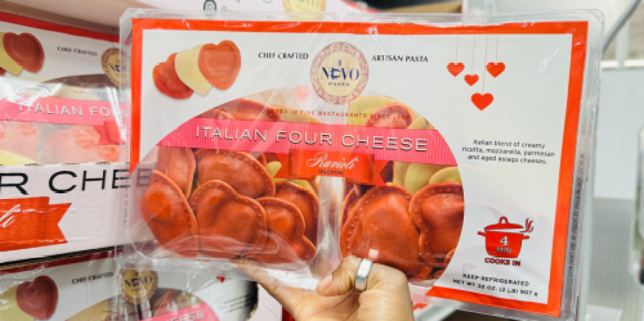 Costco’s Heart-Shaped Ravioli Make the Perfect Valentine’s Day Dinner Idea