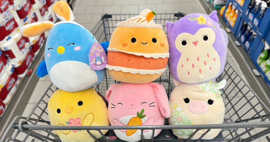 Easter 8 Squishmallows at Aldi