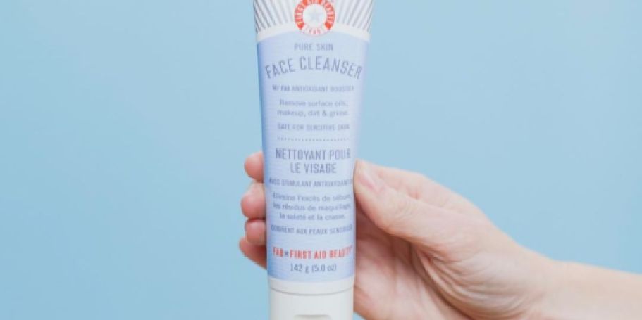 Up to 50% Off First Aid Beauty on Kohls.online | 11oz Face Cleanser from $16.80 (Reg. $42)