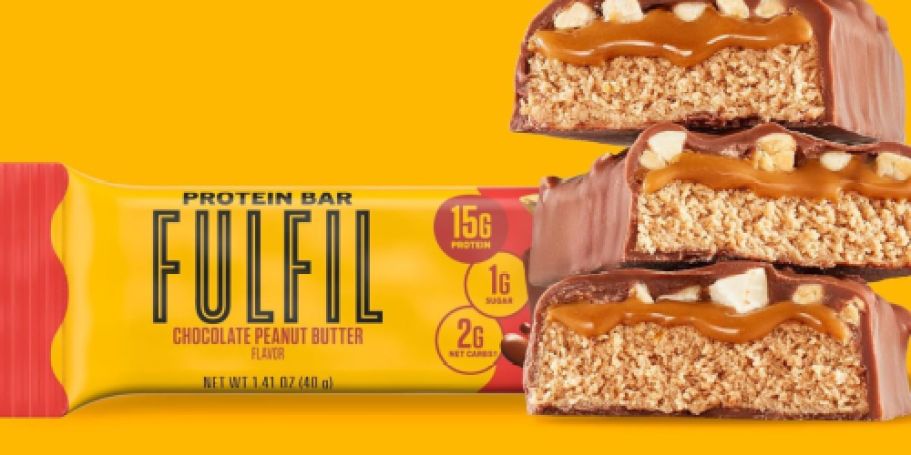 Fulfil Vitamin & Protein Bar 12-Pack Only $12.55 Shipped on Amazon (Reg. $24)