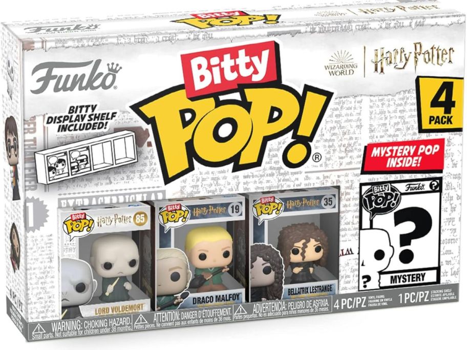 Funko Bitty Pop! Harry Potter Mini Collectible Toys 4-Pack stock image