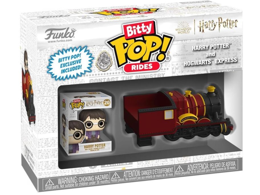 Funko Pop! Bitty Ride: Harry Potter w/ Hogwarts Express stock image