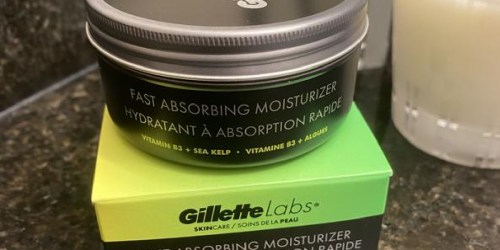 Gillette Labs Men’s Moisturizer Cream Just $4 on Walgreens.online (Reg. $15)