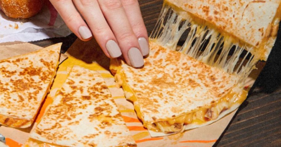 Taco Bell Taco Tuesday Deal: $1 Quesadilla at 5PM ET