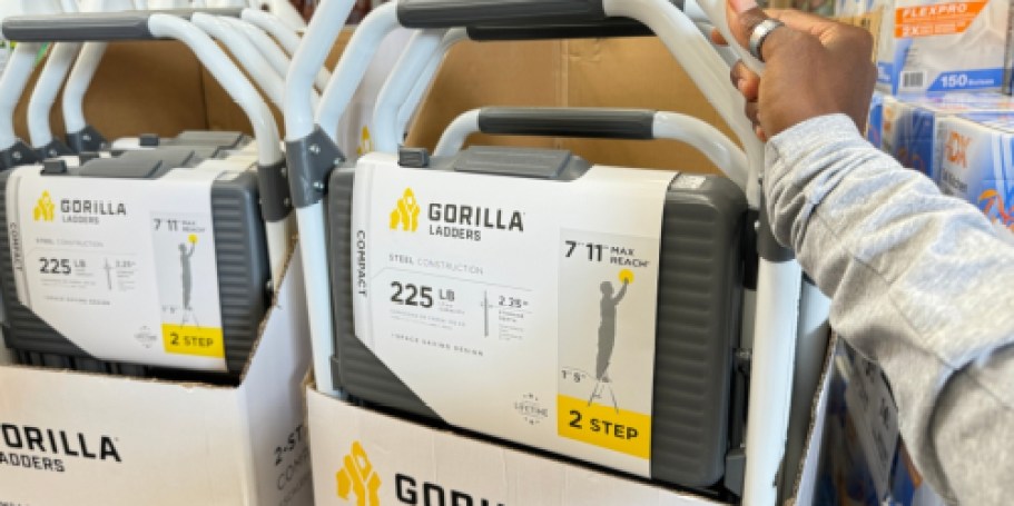Gorilla Ladders Step Stool Just $19.88 Shipped on HomeDepot.online (Reg. $27)