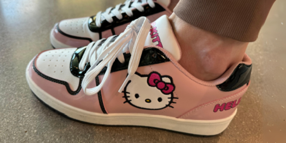 Hello Kitty Sneakers ONLY $5 on Walmart.online