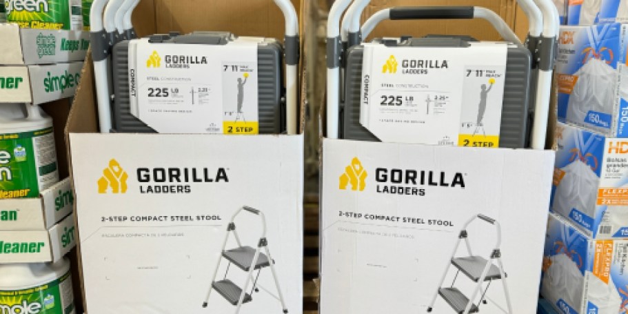 Gorilla Ladders Step Stool Just $19.97 Shipped on HomeDepot.online (Reg. $27)